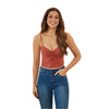 Ringers Western Women's Posie Cami Top - Cedar
