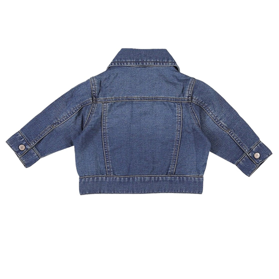 Wrangler Q Baby / Toddler Classic Denim Jacket - Dark Blue