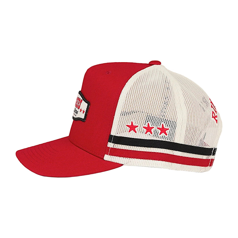 Ringers Western Retro Garage Deep Fit Trucker Cap - Red