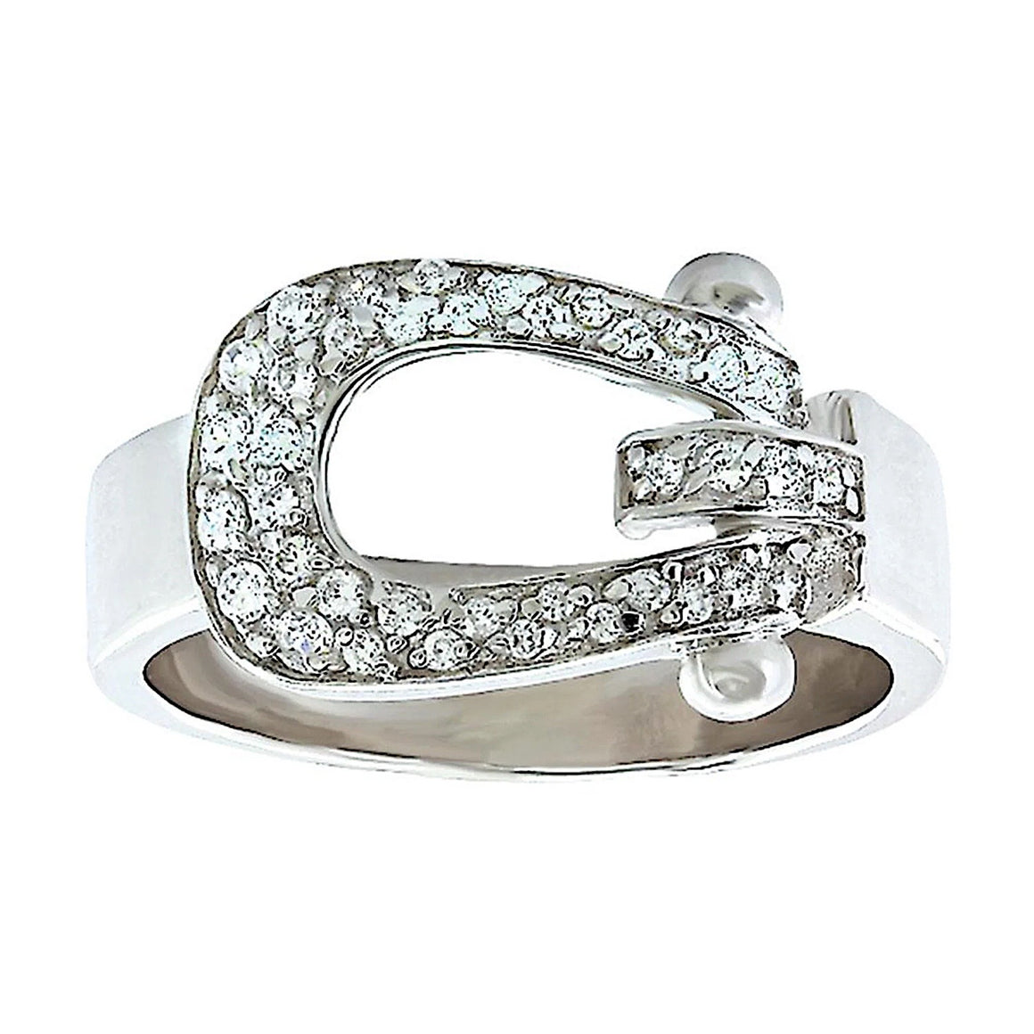 Montana Silversmiths Stunning Stirrup Ring - Size 7