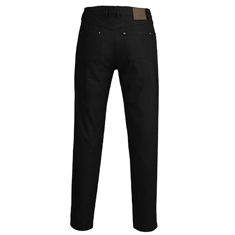 Pilbara Men’s Cotton Stretch Jean - Black