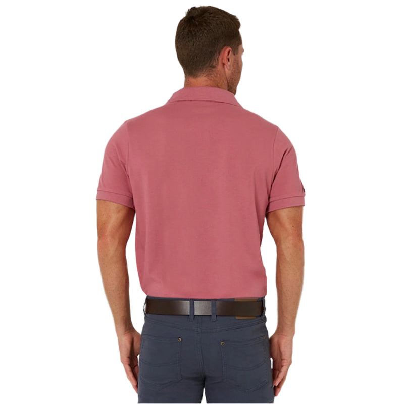 Pilbara Mens Classic Polo - Cardinal