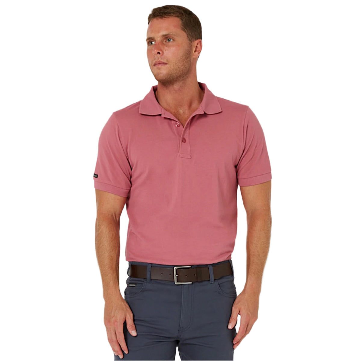 Pilbara Mens Classic Polo - Cardinal