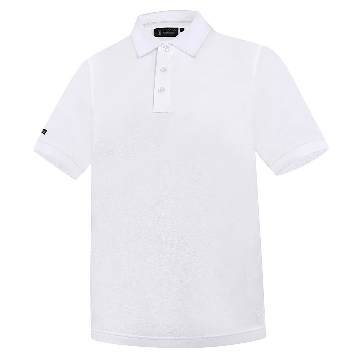 Pilbara Mens Classic Polo - White