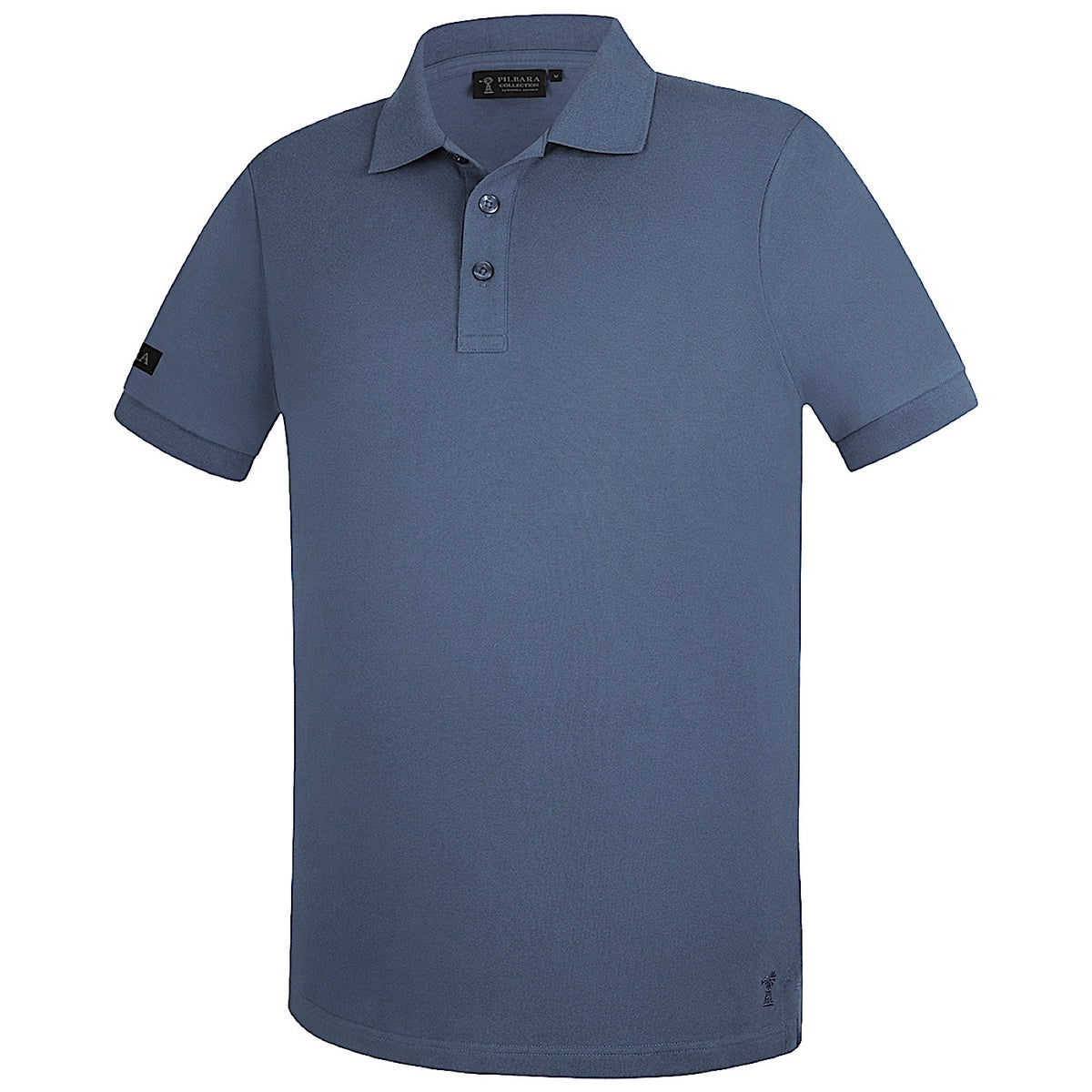 Pilbara Men's Classic Polo - Bluesteel