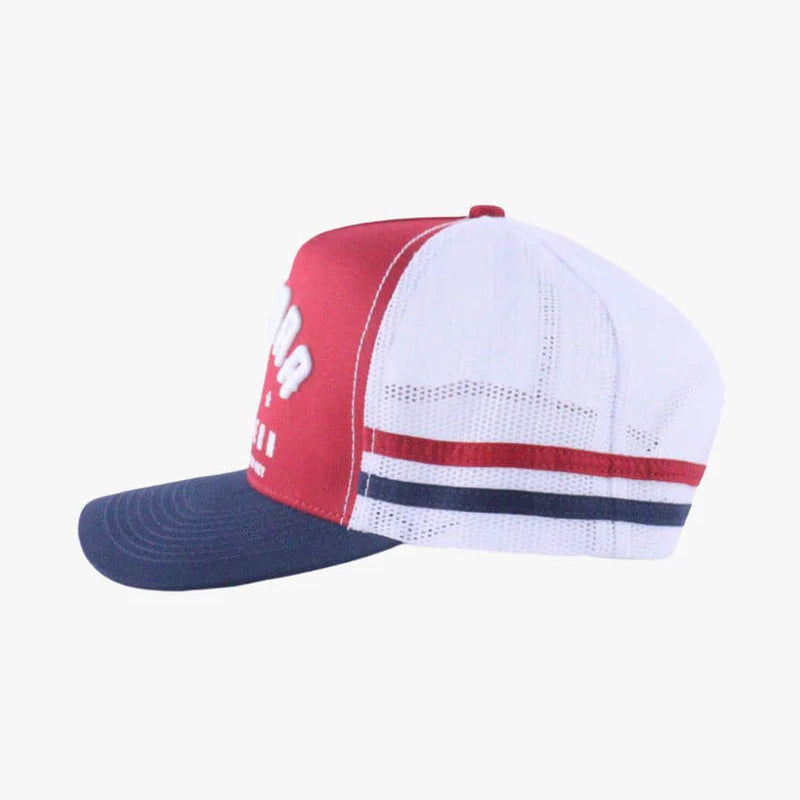 Pilbara Western Classic Cap - Rust Red/Navy