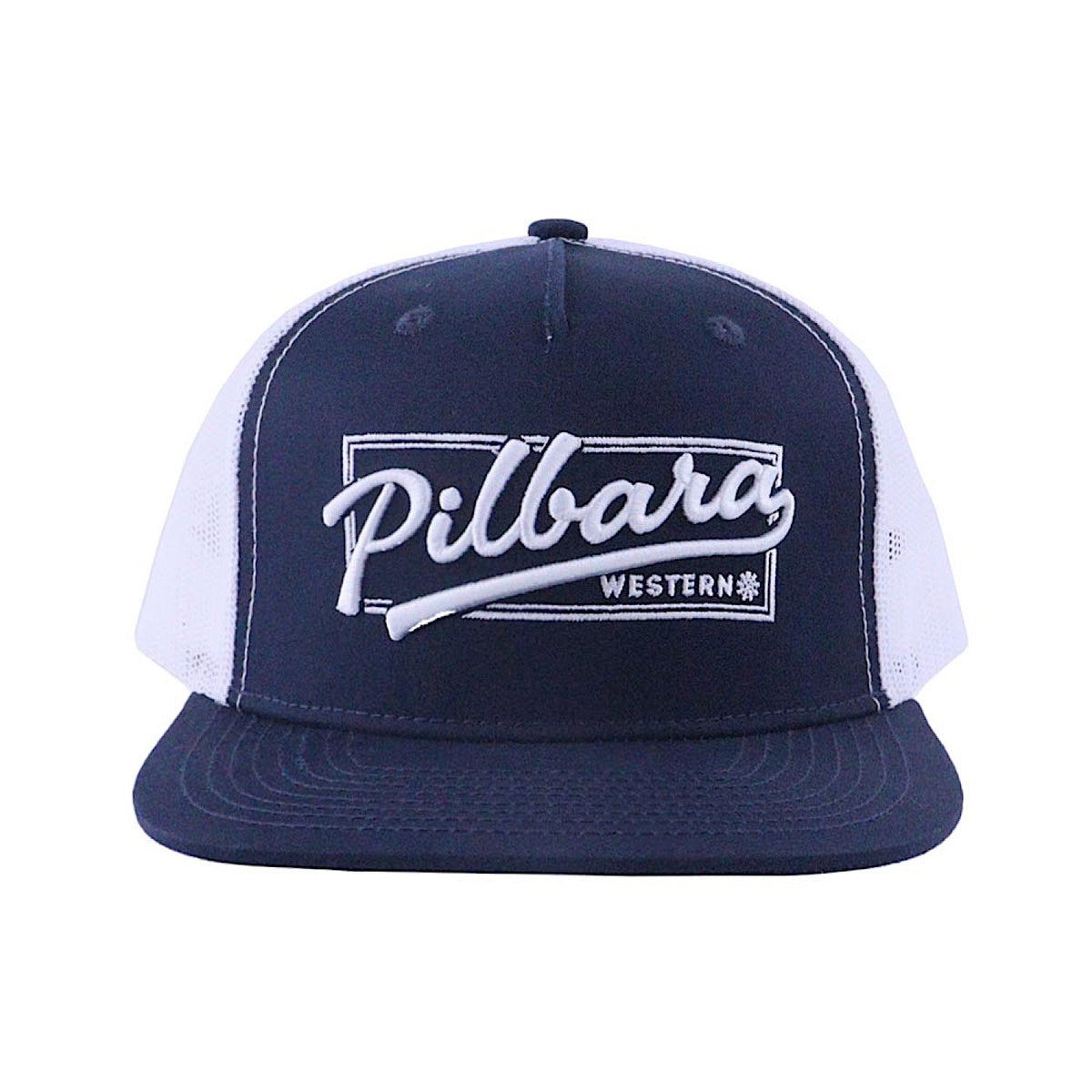 Pilbara Western Game Day Cap - Navy/White