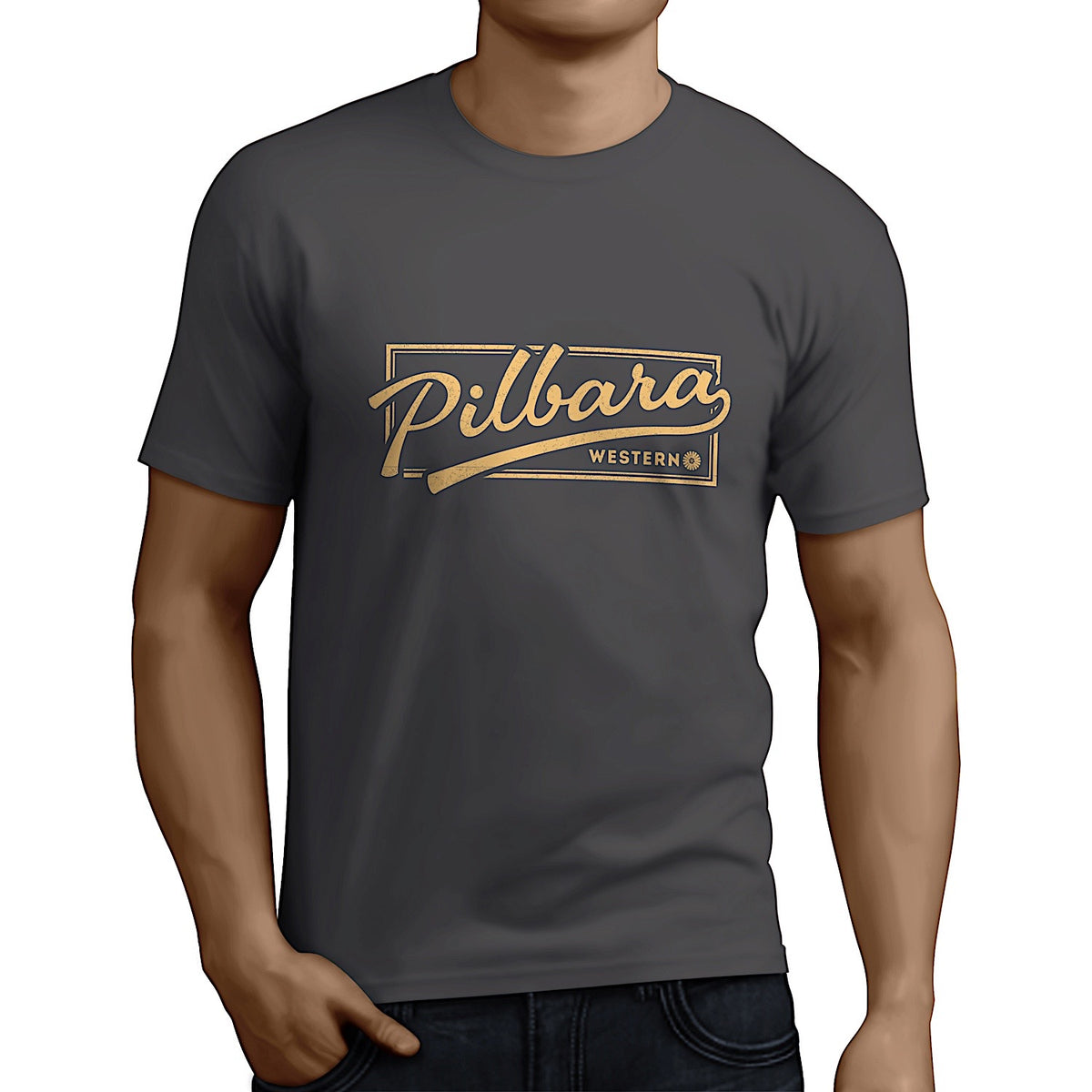 Pilbara Men’s Game Day T-Shirt - Raven