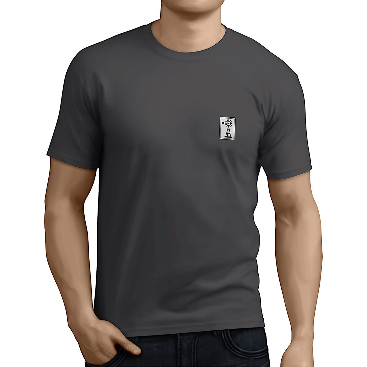 Pilbara Men’s Rodeo T-Shirt - Raven