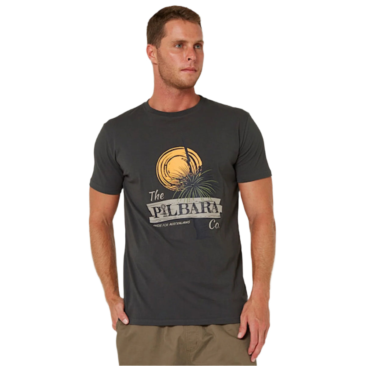 Pilbara Men’s The Pilbara Co. T-Shirt - Raven