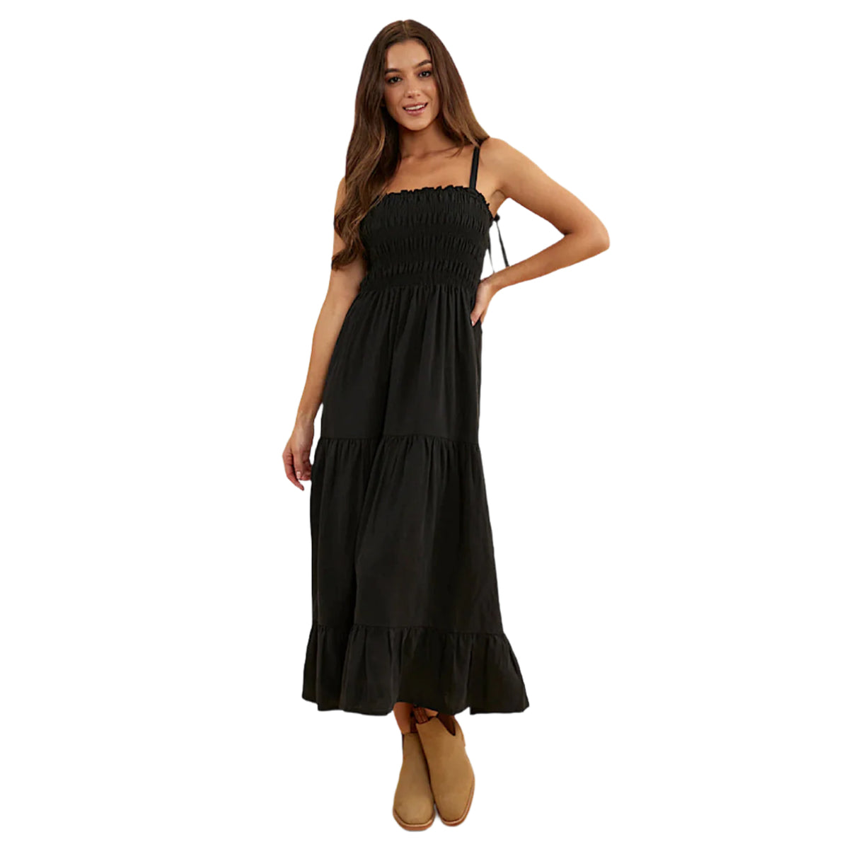 Ringers Western Women’s Rosabel Maxi Dress - Black