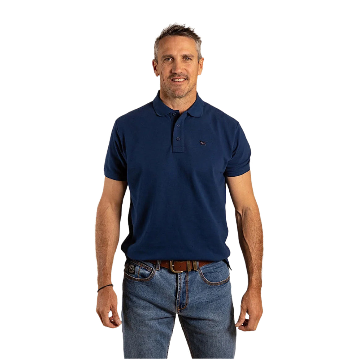 Ringers Western Men's Essential Polo - Navy