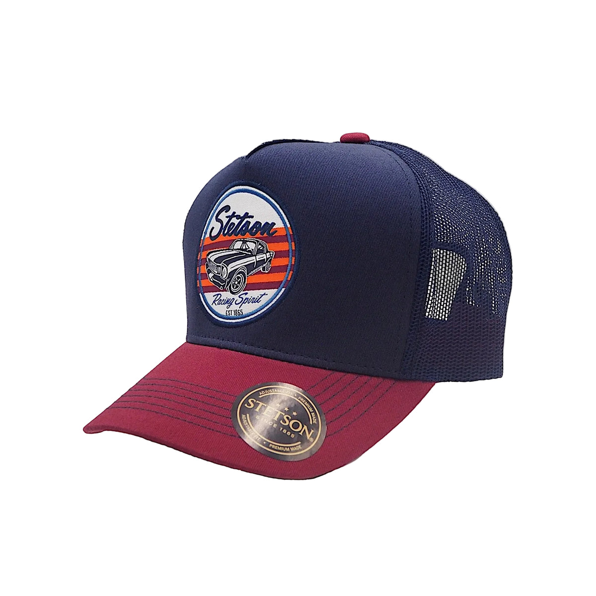 Stetson Racing Spirit Trucker Cap - Blue