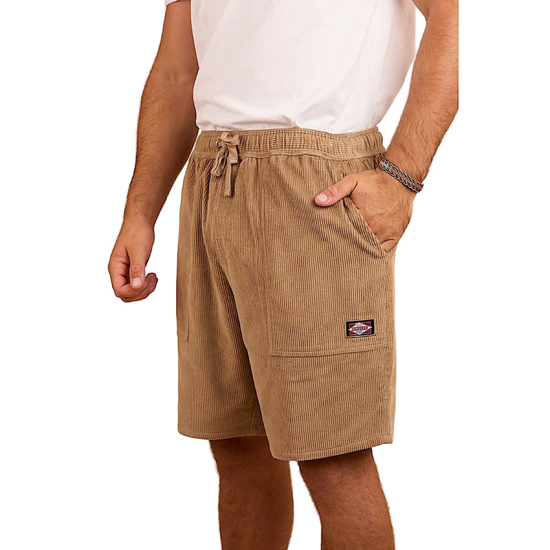 Ringers Western Men’s Countryside Corduroy Walk Short - Dark Sand