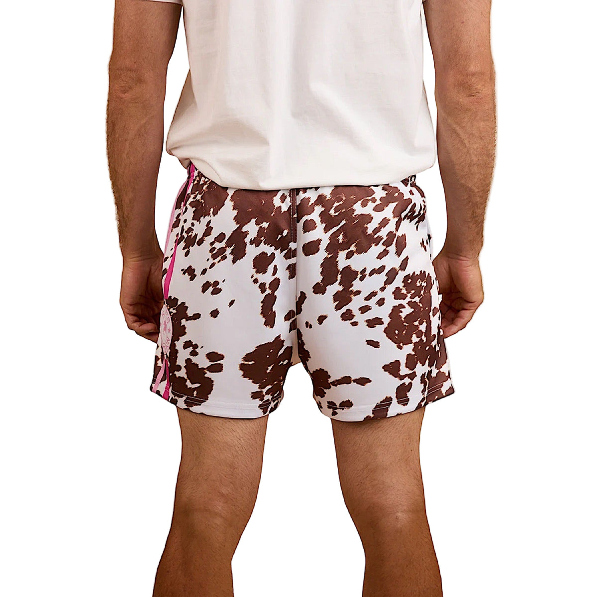 Ringers Western Footy Short - White/Tan