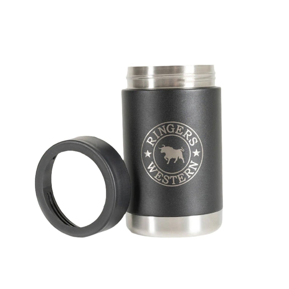 Ringers Western Escape Can Cooler - Black