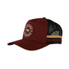 Ringers Western McCoy Trucker Cap - Burgundy