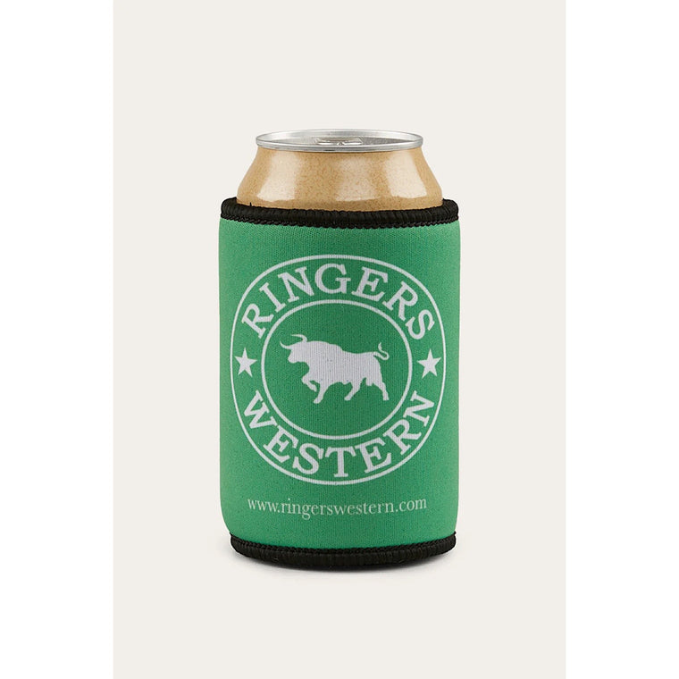 Ringers Western Signature Bull Stubby Cooler - Kelly Green
