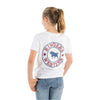 Ringers Western Kid's Signature Bull Classic Fit T-Shirt - White/Multi