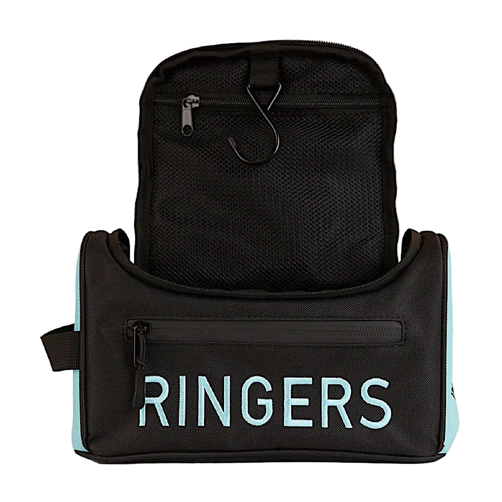 Ringers Western Unisex Occy Toiletry Bag - Black/Turquoise
