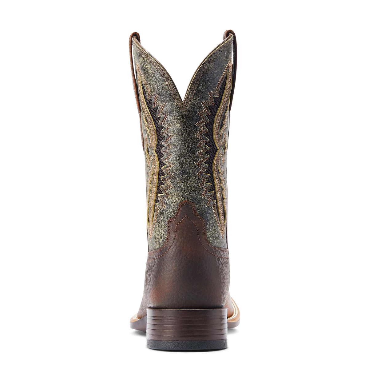Ariat Mens Rowder VentTEK 360 Boot - Rowdy Rust/Forest Green