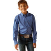 Ariat Boy's Pro Perrin Shirt - Blue