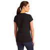 Ariat Women's Vertical Logo V T-Shirt - Black