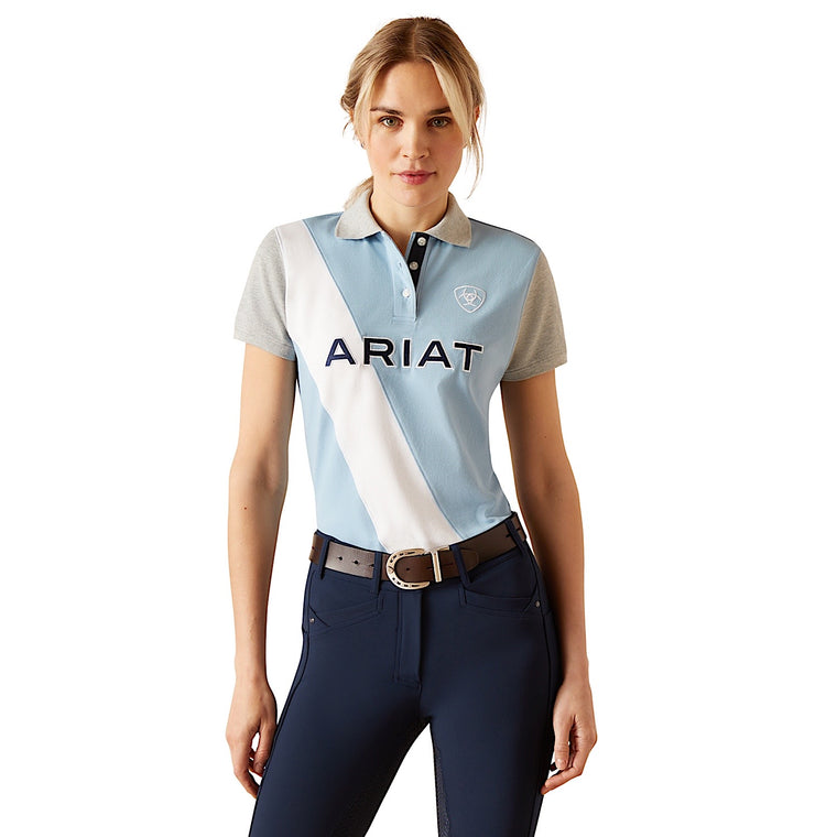 Ariat Women's Taryn Polo Sky Blue