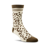 Ariat Unisex Charm Crew Socks - Leopard Camo