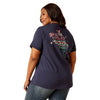 Ariat Women's Bronco T-Shirt Navy