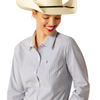 Ariat Women's Wrinkle Resistant Kirby Long Sleeve Shirt - True Blue