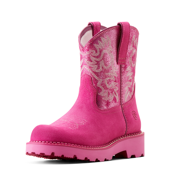 Ariat Women's Fatbaby Boot - Hottest Pink/Pink Metallic