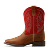 Ariat Kid's Wilder Western Boot Grand Canyon/Ruby Red