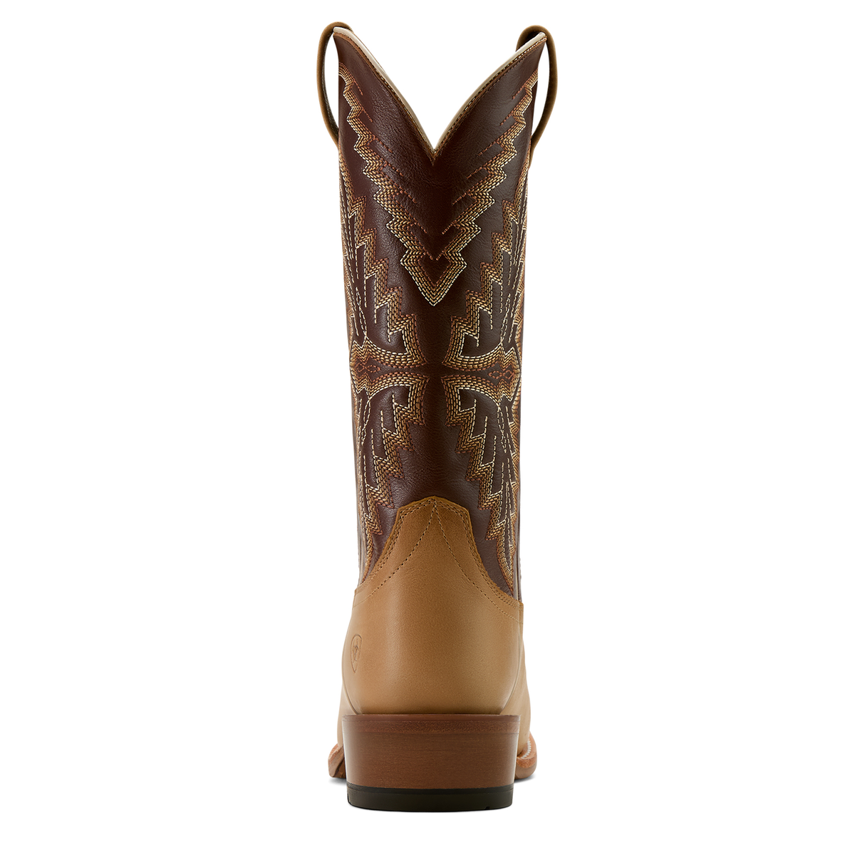 Ariat Men's Futurity Showman Western Boot - Flaxen Tan/Enduring Chocolate