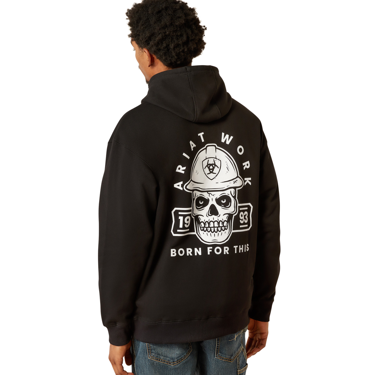 Ariat Men’s Rebar Workman Hardhead Hoodie - Black