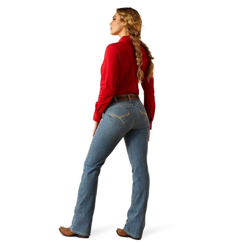 Ariat Women’s High Rise Cecilia Boot Cut Jeans - Varacruz