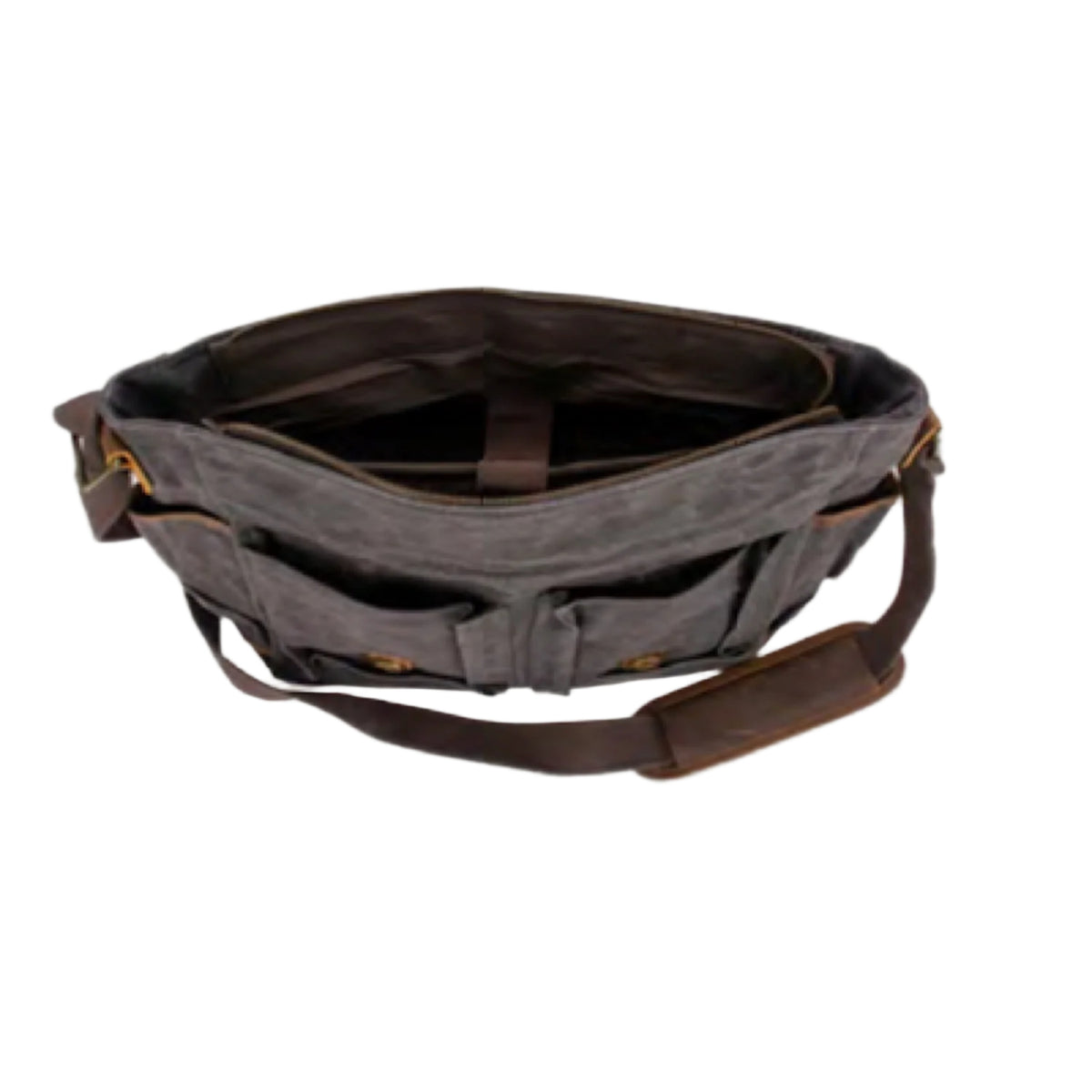 Burke & Wills Lawson Messenger Bag - Grey