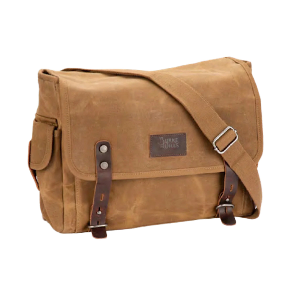 Burke & Wills Kingsford Messenger Bag - Camel