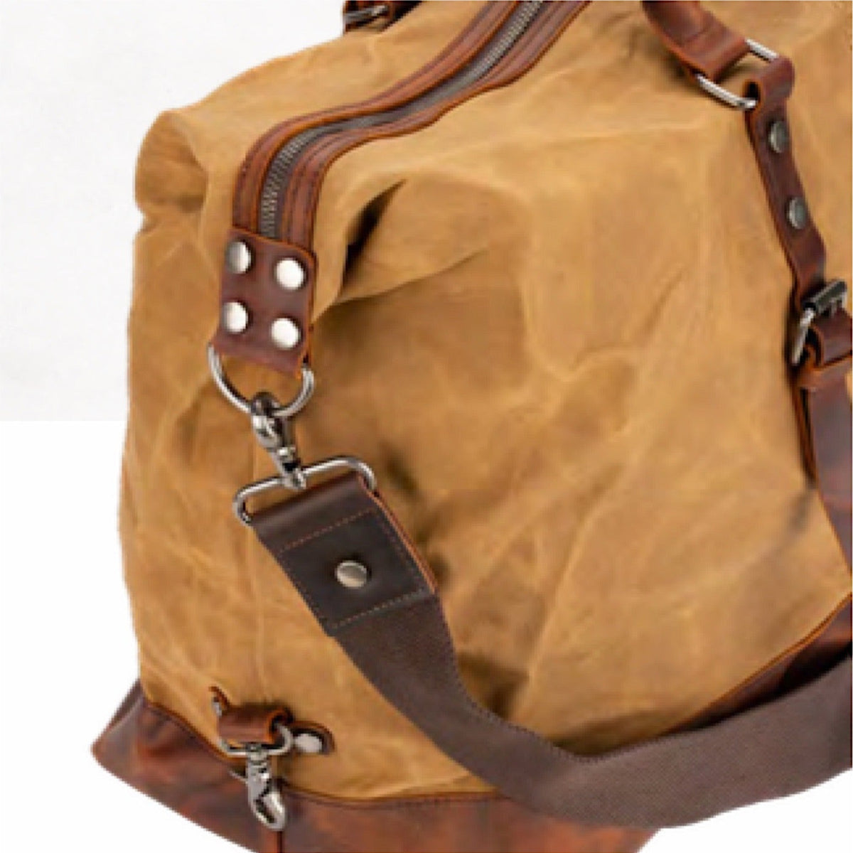 Burke & Wills Macquarie Duffle Bag - Camel