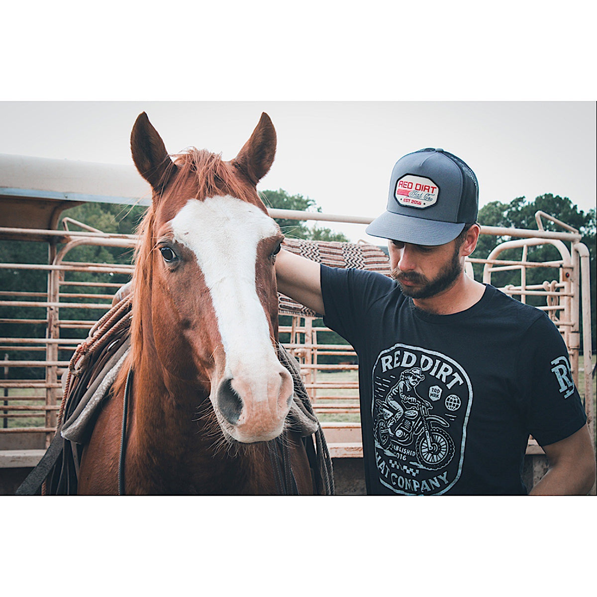 Red Dirt Hat Co Hog Wild T-Shirt - Black
