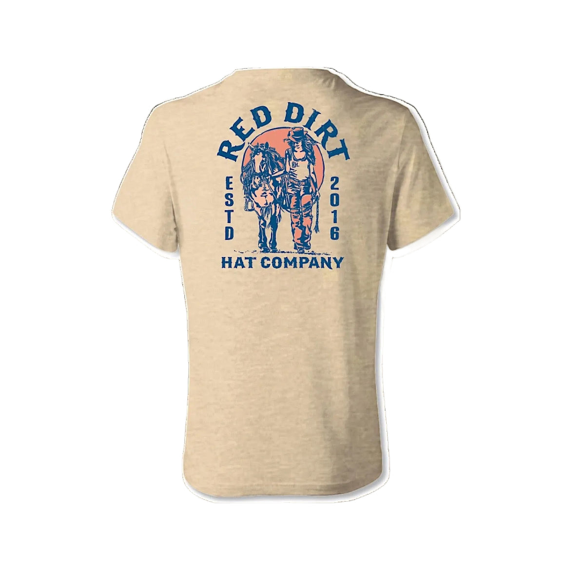 Red Dirt Hat Co Lasso & Lace T-Shirt - Soft Cream