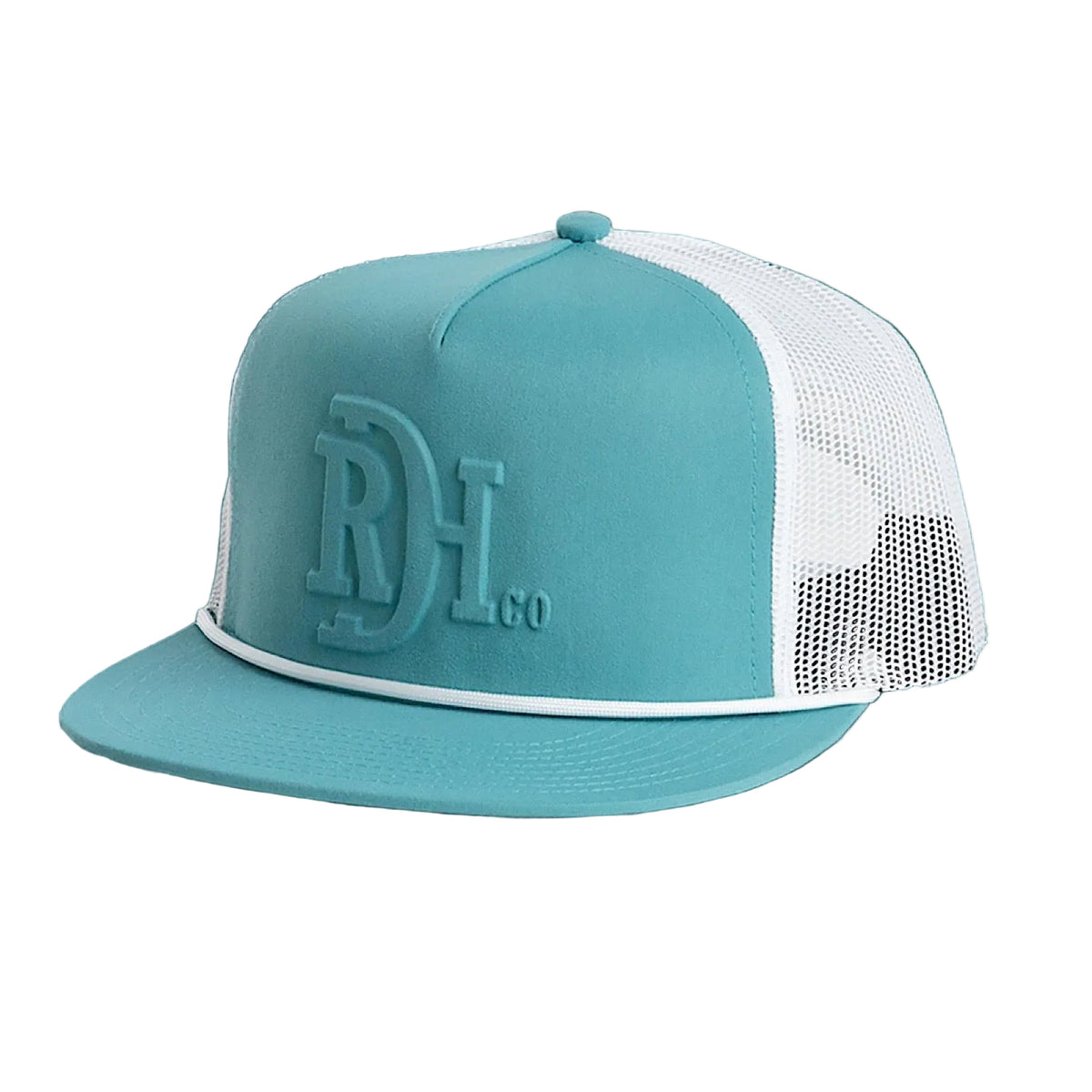 Red Dirt Hat Co The Brand Cap - Teal/White