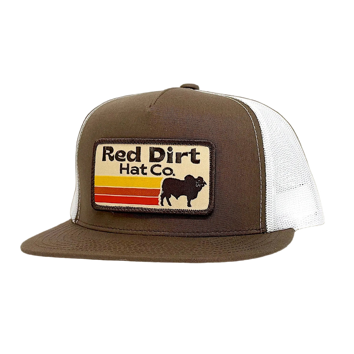 Red Dirt Hat Co Pancho Cap - Brown/White