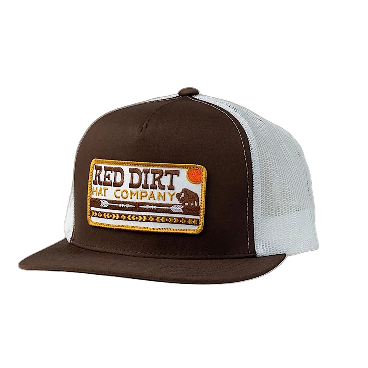 Red Dirt Hat Co Arrows Cap - Brown/White