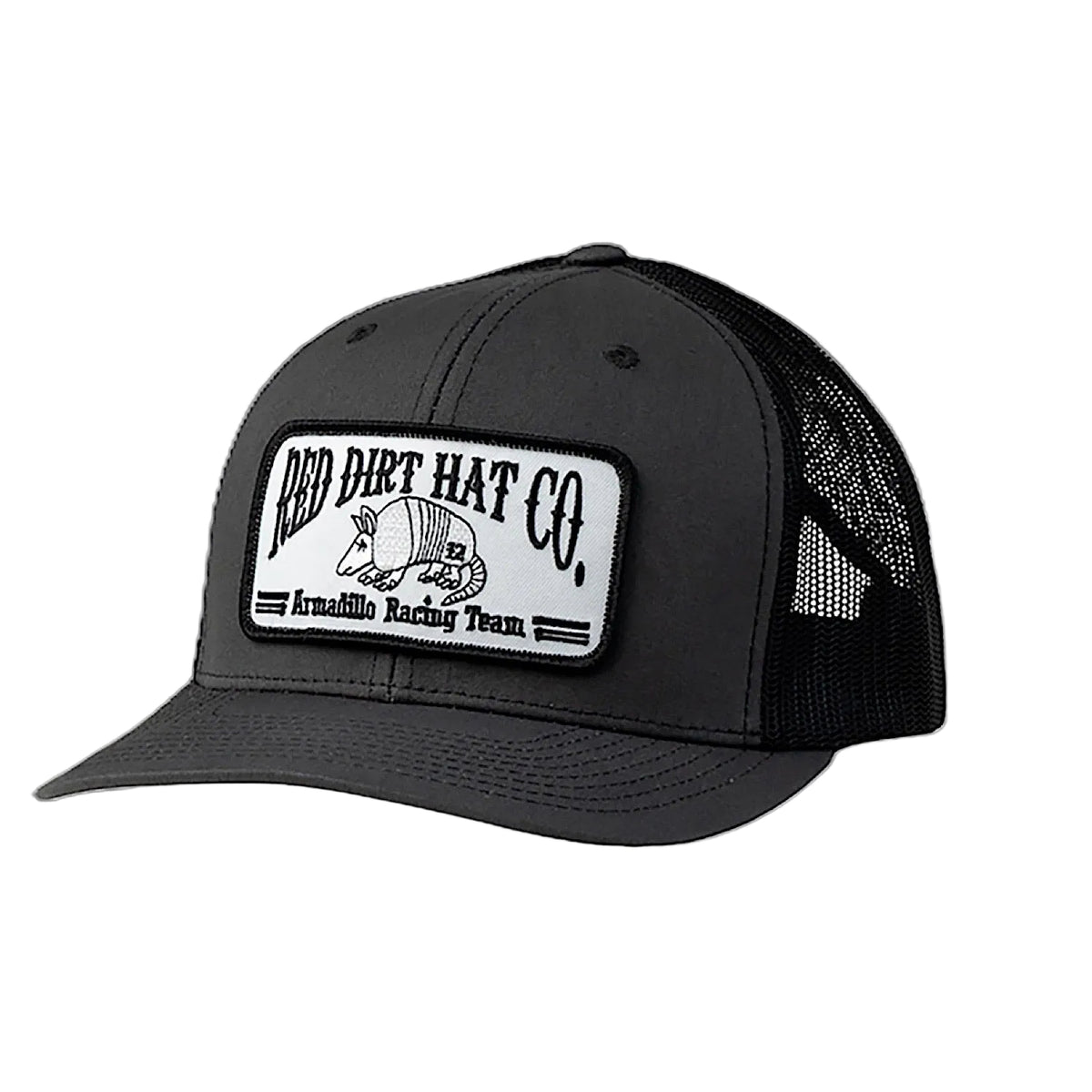 Red Dirt Hat Co Dillo Cap - Charcoal/Black