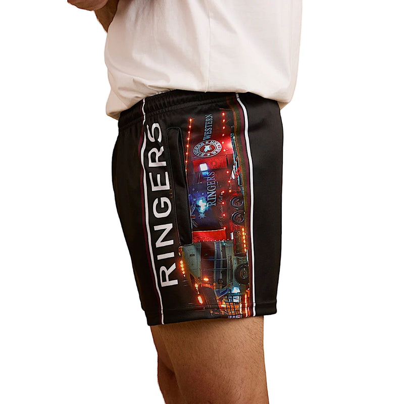 Ringers Western Signature Bull Truck Footy Short Multi