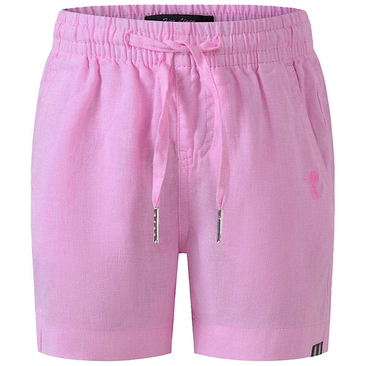 Pilbara Kids Linen Shorts - Crocus