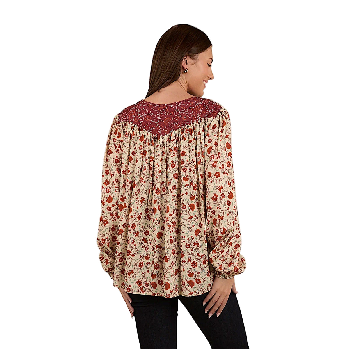 Ringers Western Women’s Twyla Fashion Top Off White