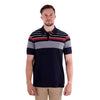 Thomas Cook Mens Harry S/S Polo Navy/Red