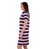 Thomas Cook Womens Laney Polo Dress Navy/Pink